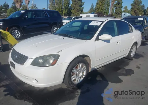 2005 Nissan Altima 2.5 S from USA, damaged, VIN 1N4AL11D75C278487